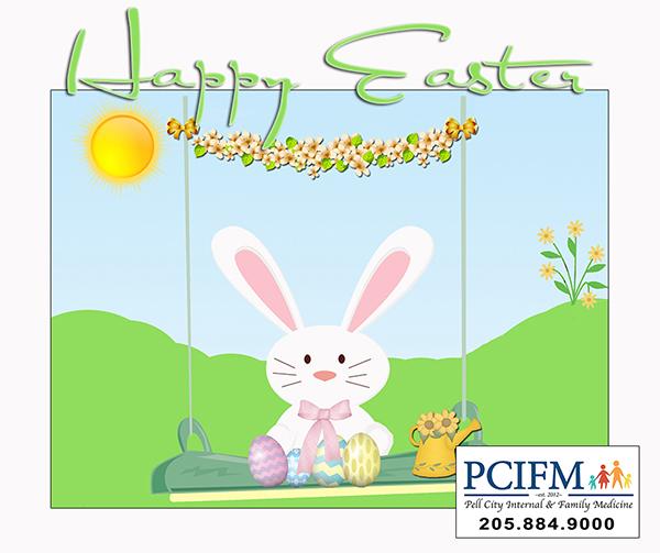 Pell City Internal and Family Medicine would like to wish you a Happy Easter 2016! We're located in St. Vincent's St. Clair Physicians Plaza | 205.884.9000